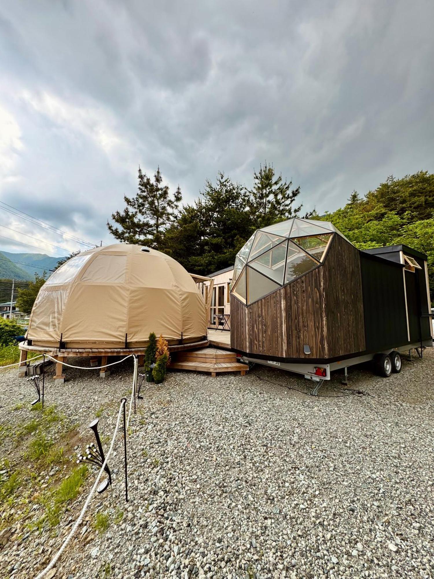 Fuji Dome Glamping 호텔 후지카와구치코 외부 사진